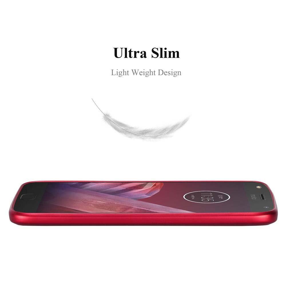 Cadorabo Hülle für Motorola MOTO Z2 TPU Silikon Matt