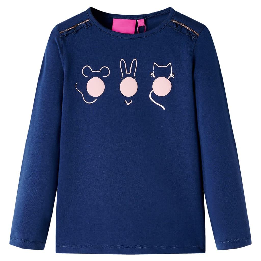 VidaXL Kinder langarmshirt gewebe