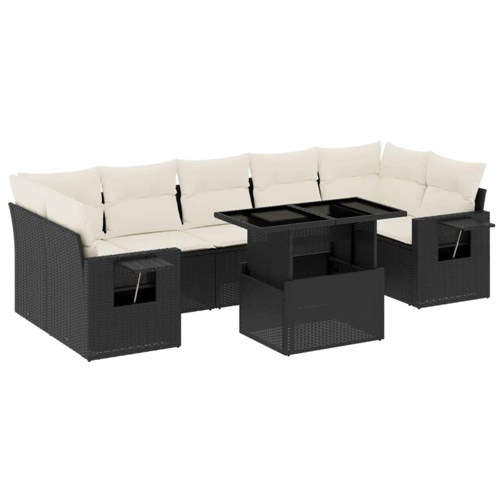 VidaXL Garten sofagarnitur poly-rattan