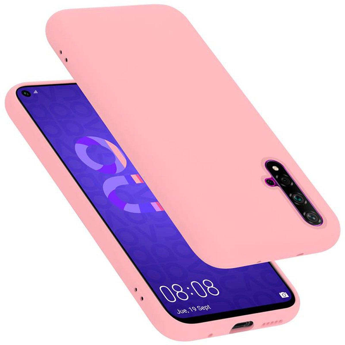 Cadorabo Hülle für Honor 20 20S Huawei NOVA 5T TPU Silikon Liquid