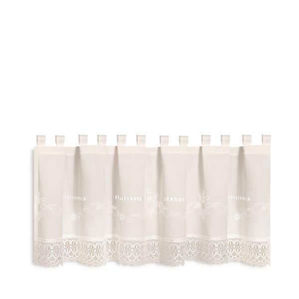 Gerster Collection Scheibengardinen Bistro Stickerei mit Spitze