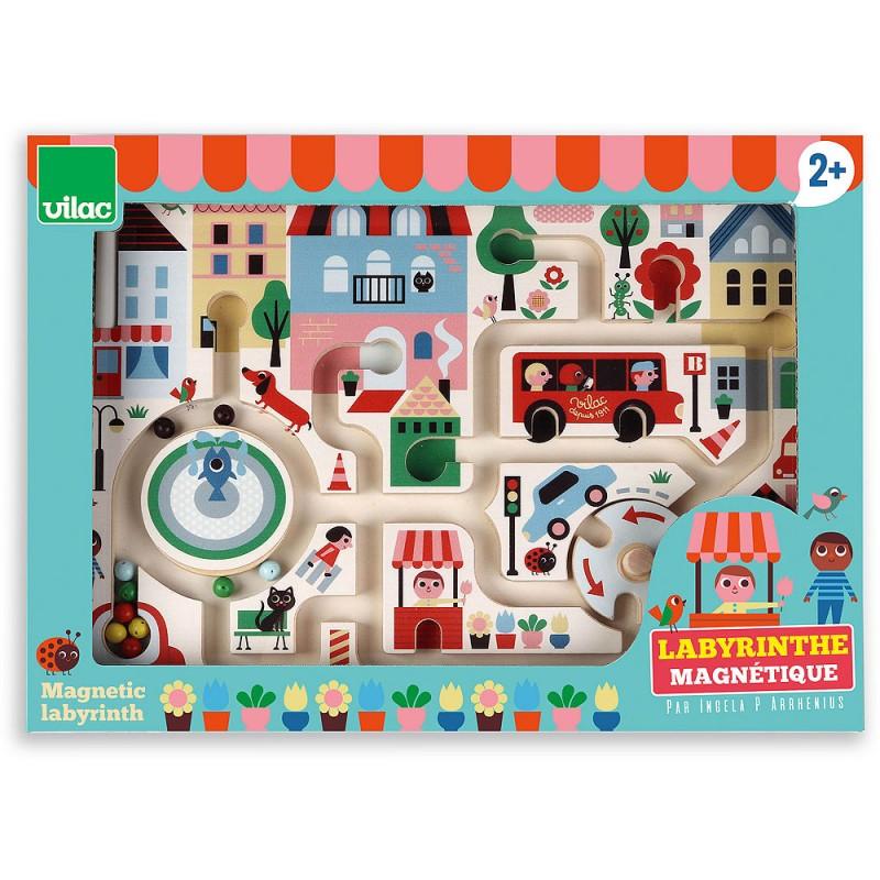 Vilac Magnetisches Labyrinth meine kleine Stadt, Ingela P.Arrhenius