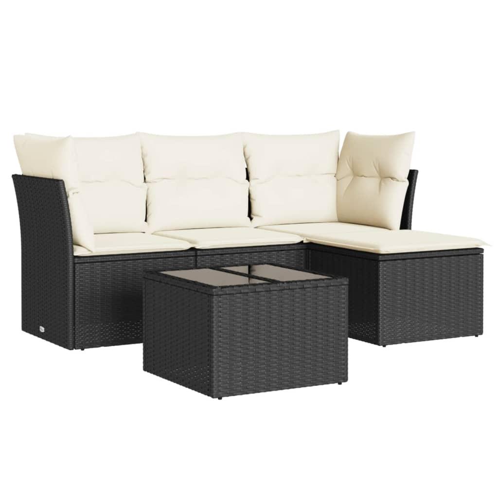 VidaXL Garten sofagarnitur poly-rattan