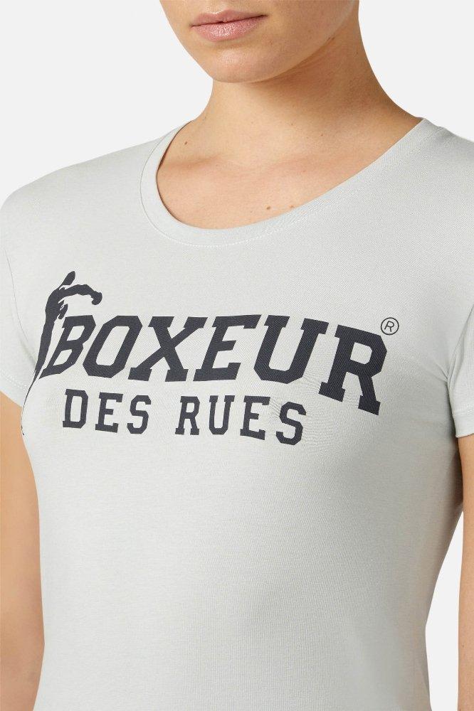 BOXEUR DES RUES T-Shirt mit Logo auf der Vorderseite