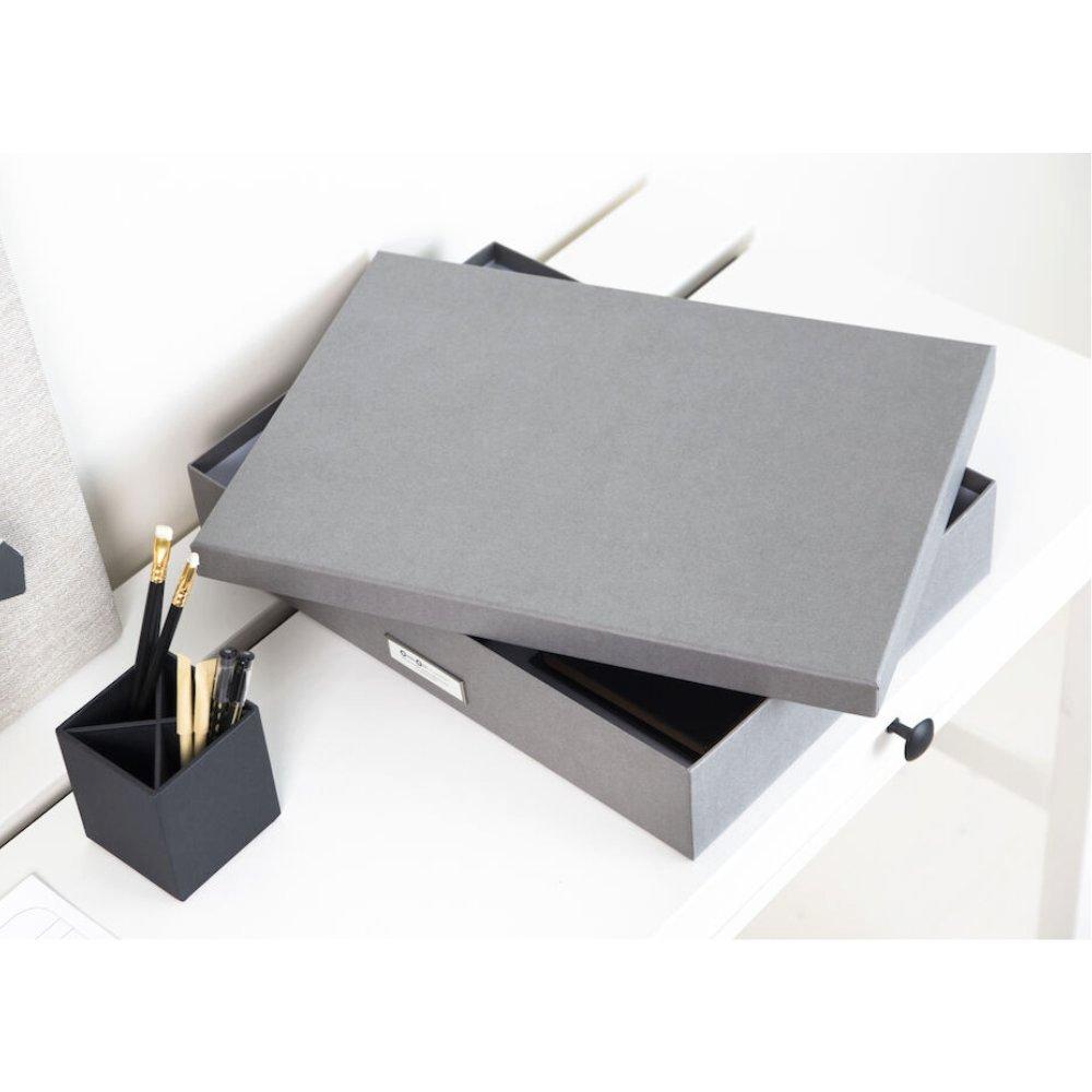 Calicosy Aufbewahrungsbox im A3-Format mit Etikettenhalter - SVERKER
