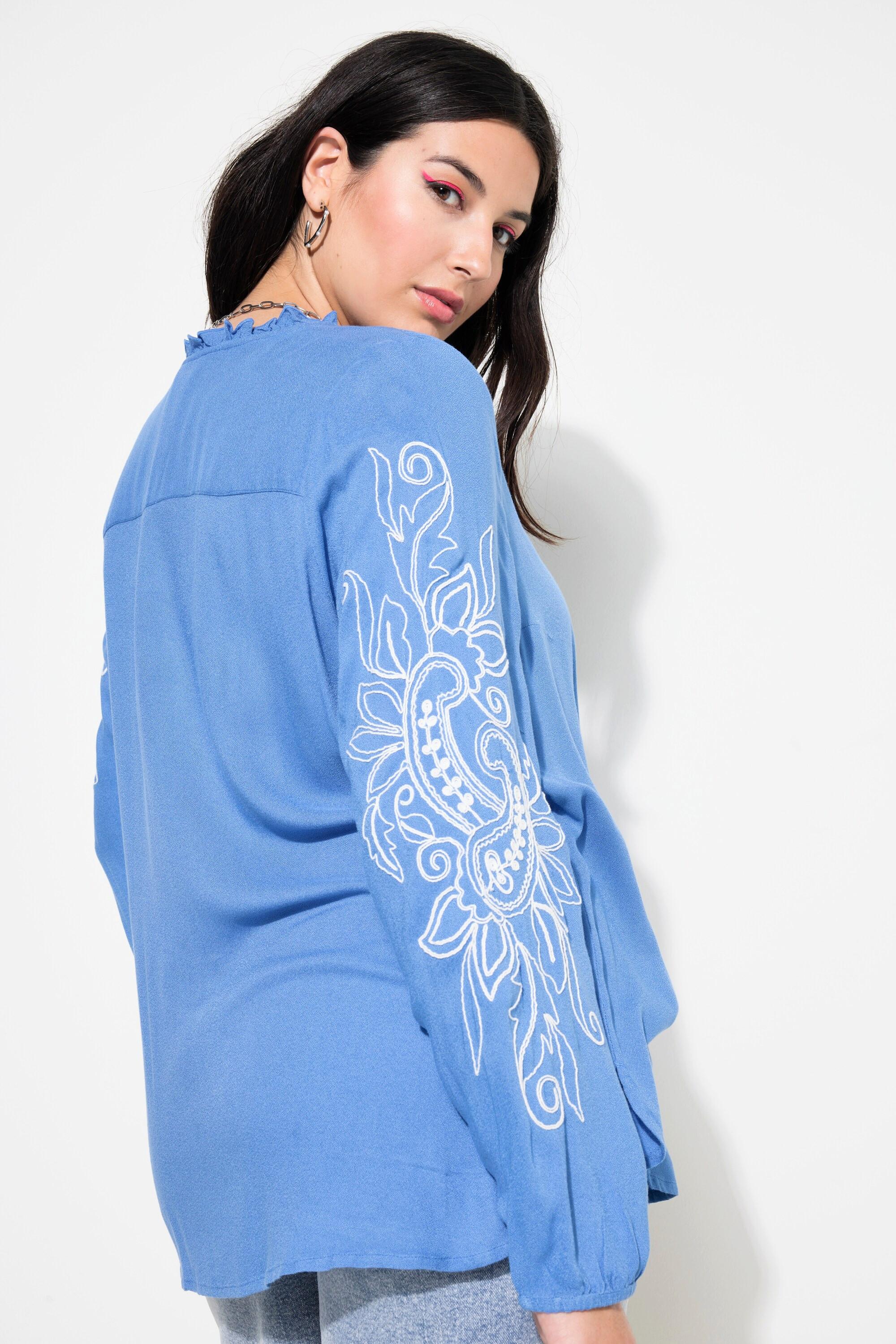 Studio Untold Loose Shape Bestickte Bluse