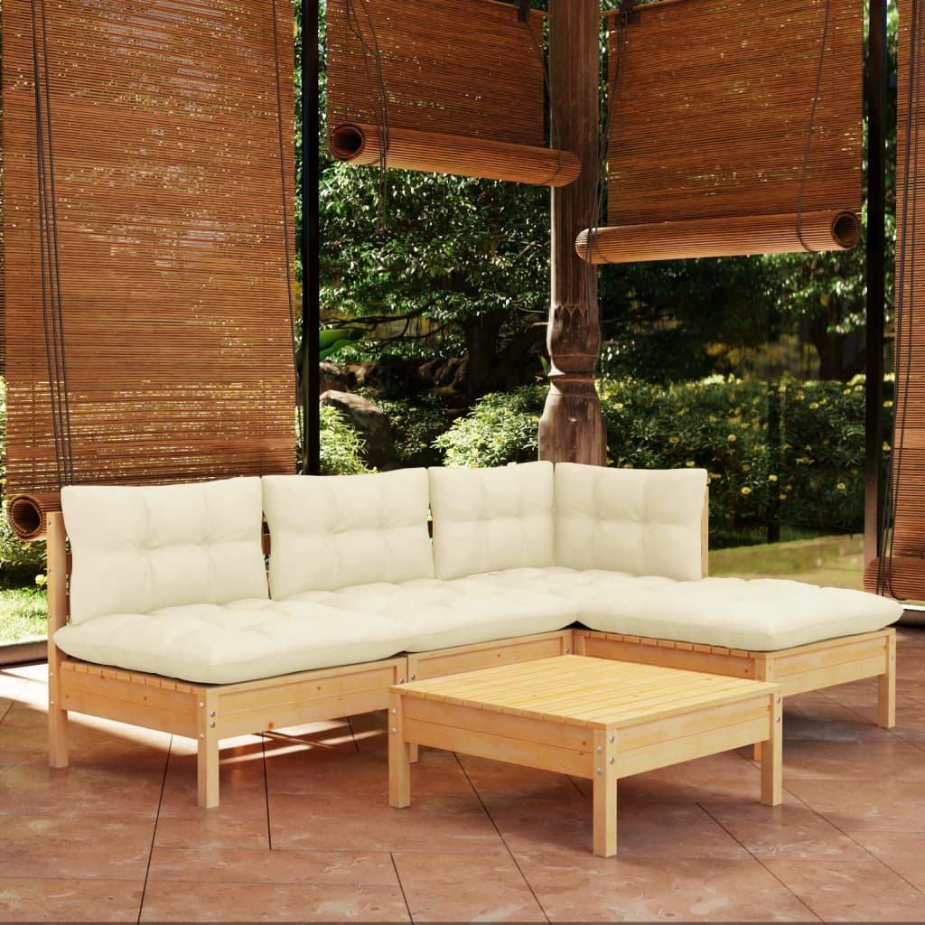 VidaXL Garten-lounge-set kiefernholz