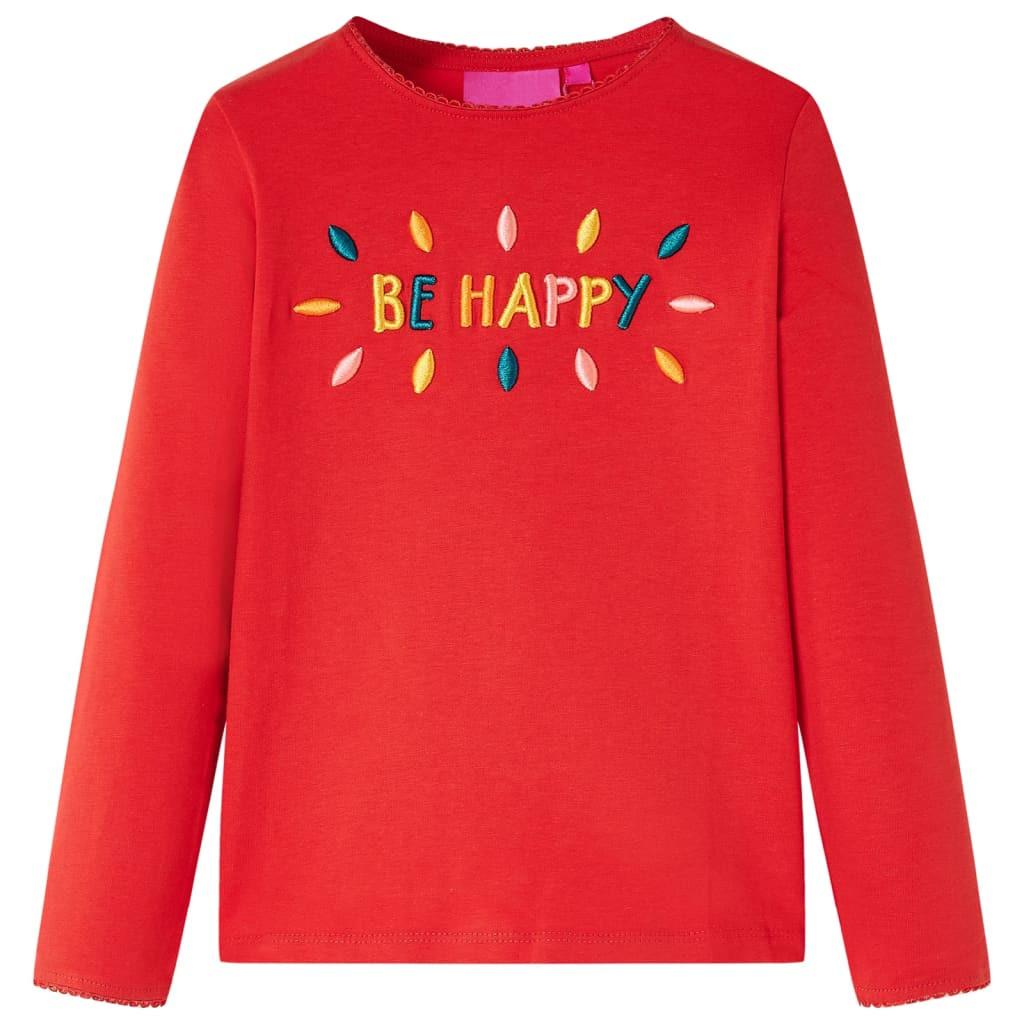 VidaXL Kinder langarmshirt gewebe