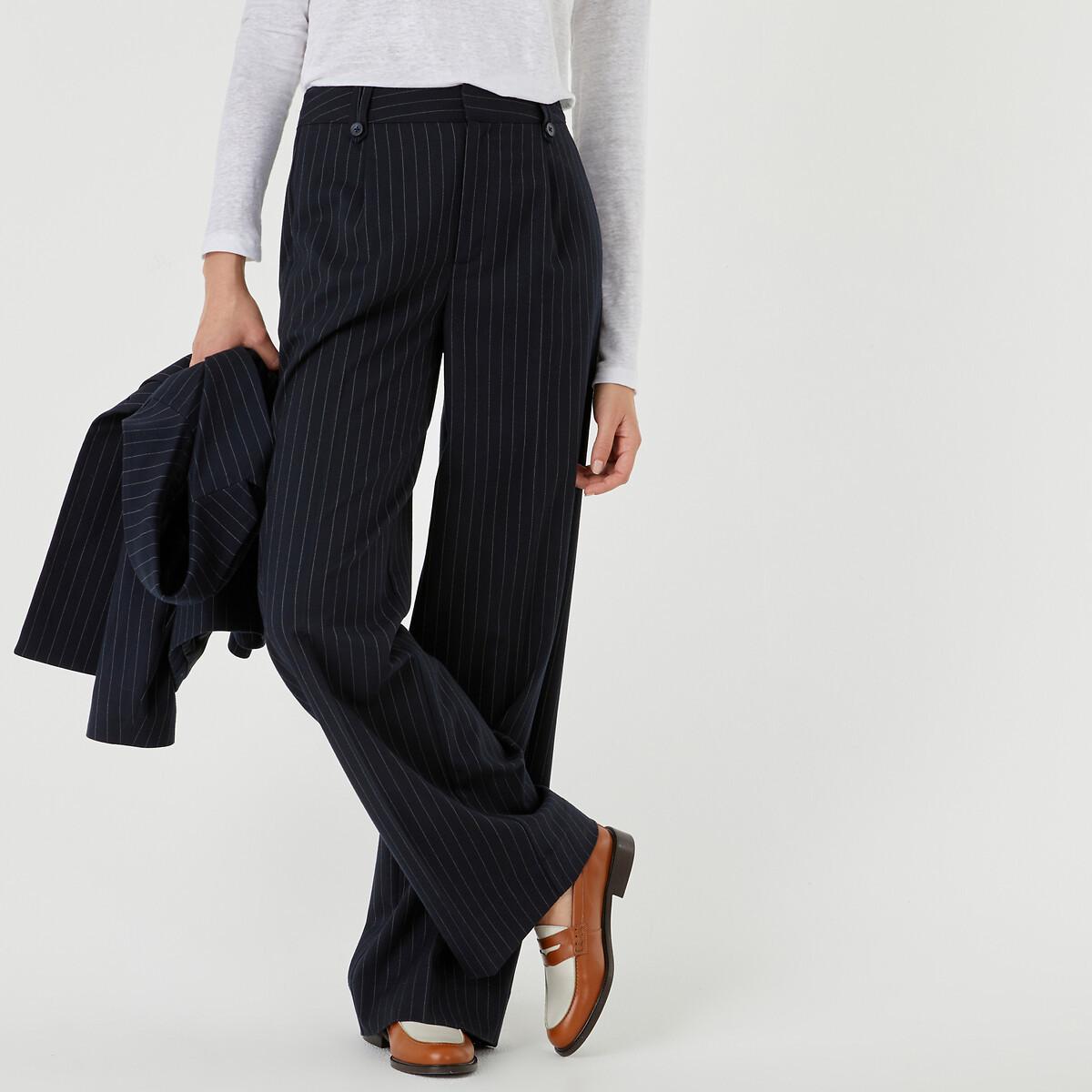 La Redoute Collections Nadelstreifen Loose Fit Hose