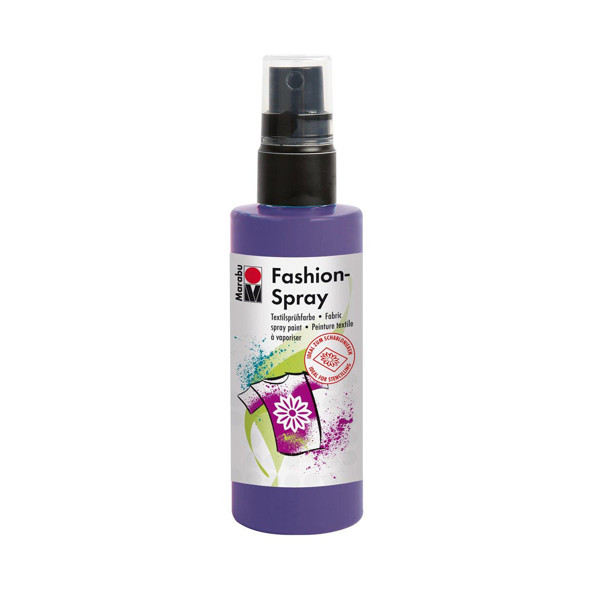 Marabu Textilsprühfarbe, Fashion-Spray Pflaume 037