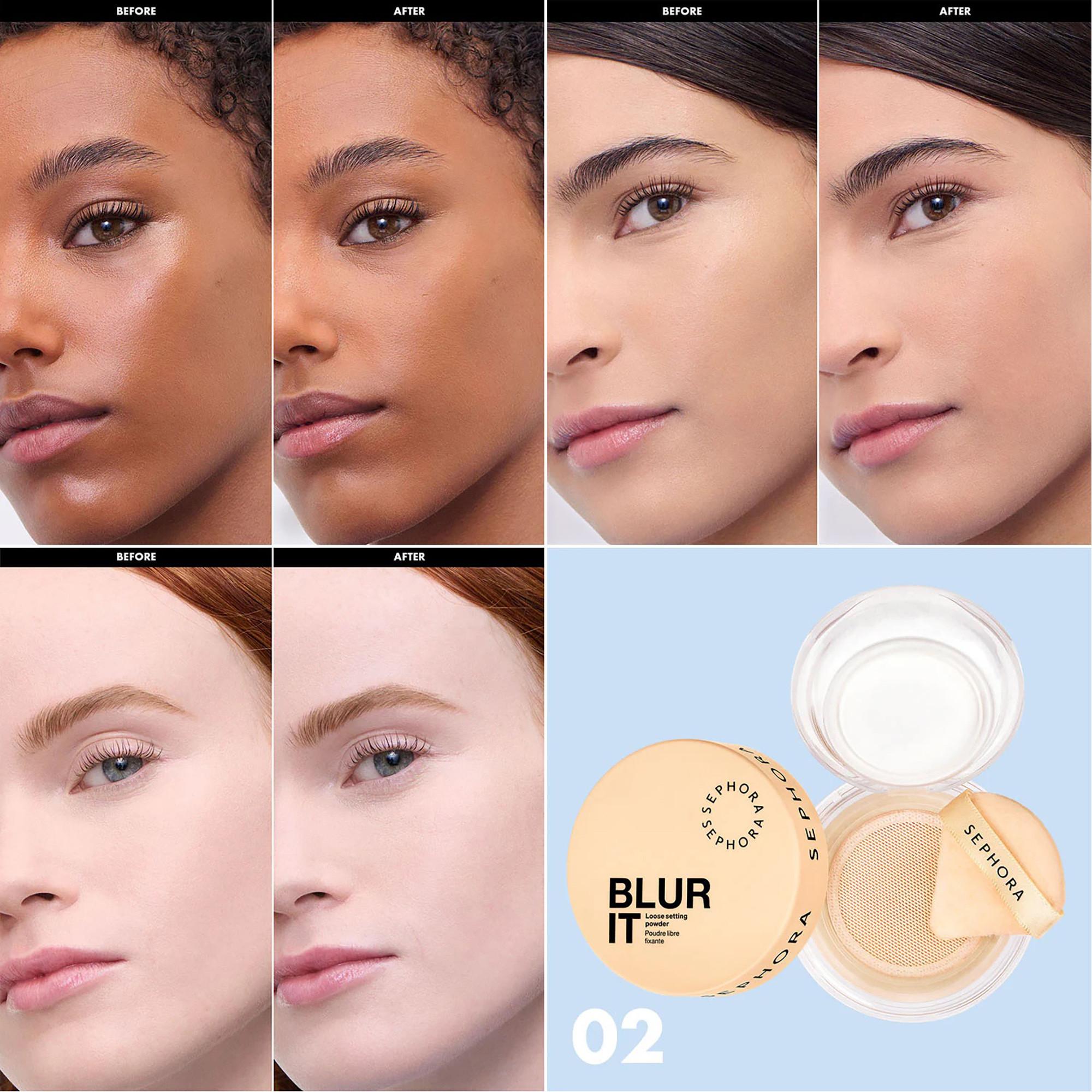 SEPHORA BLUR IT - Loser Fixierpuder