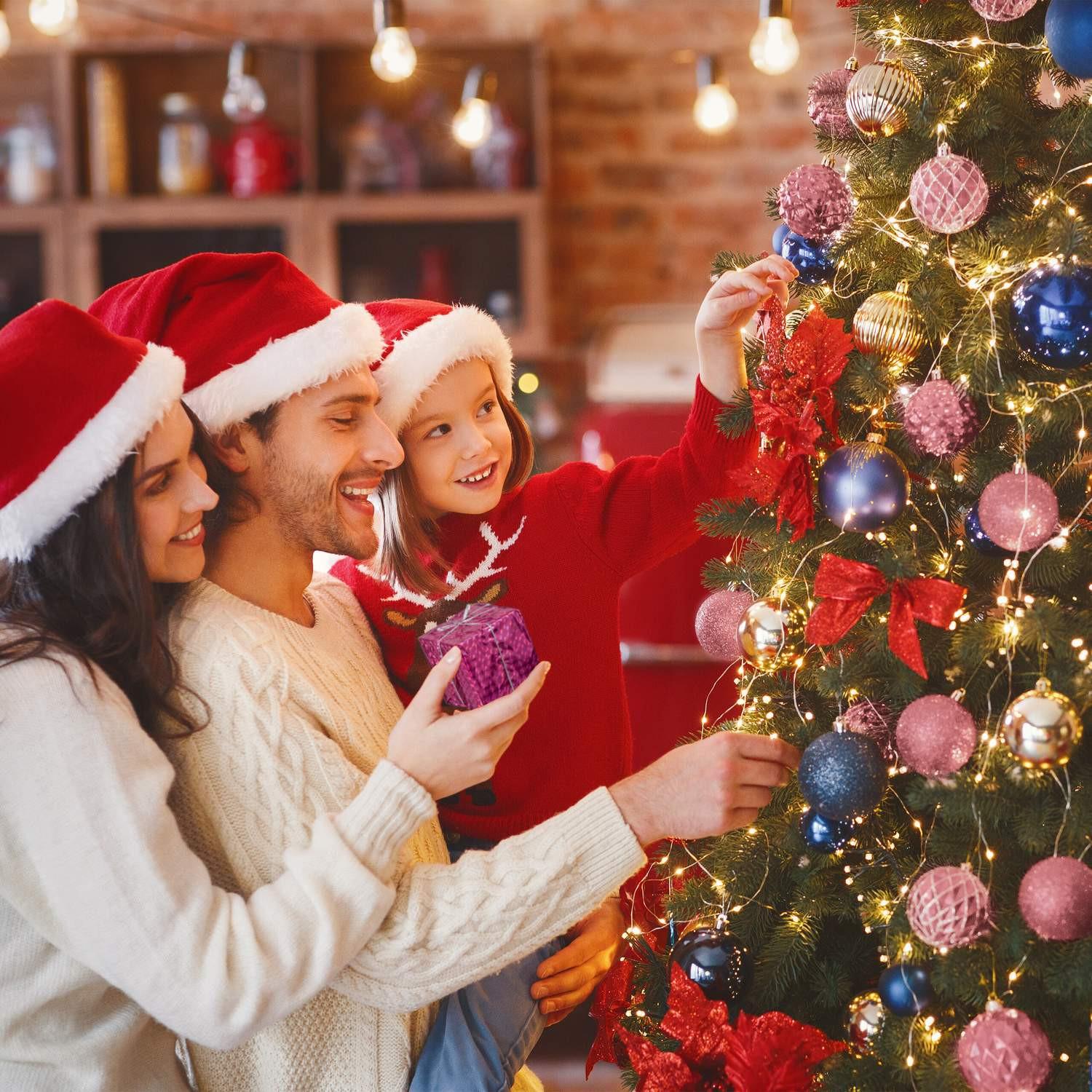B2X Christbaumkugeln im Set à 110 Stück