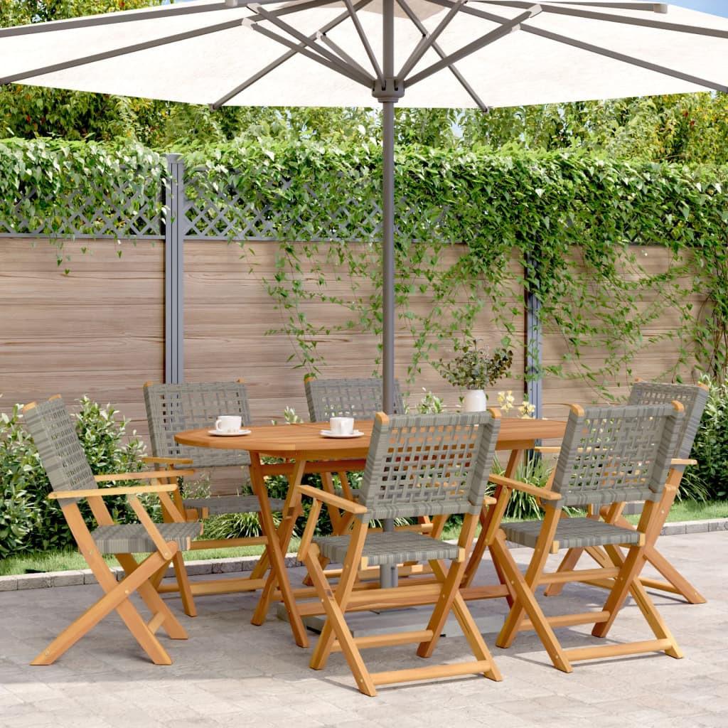 VidaXL Gartenstuhl holz
