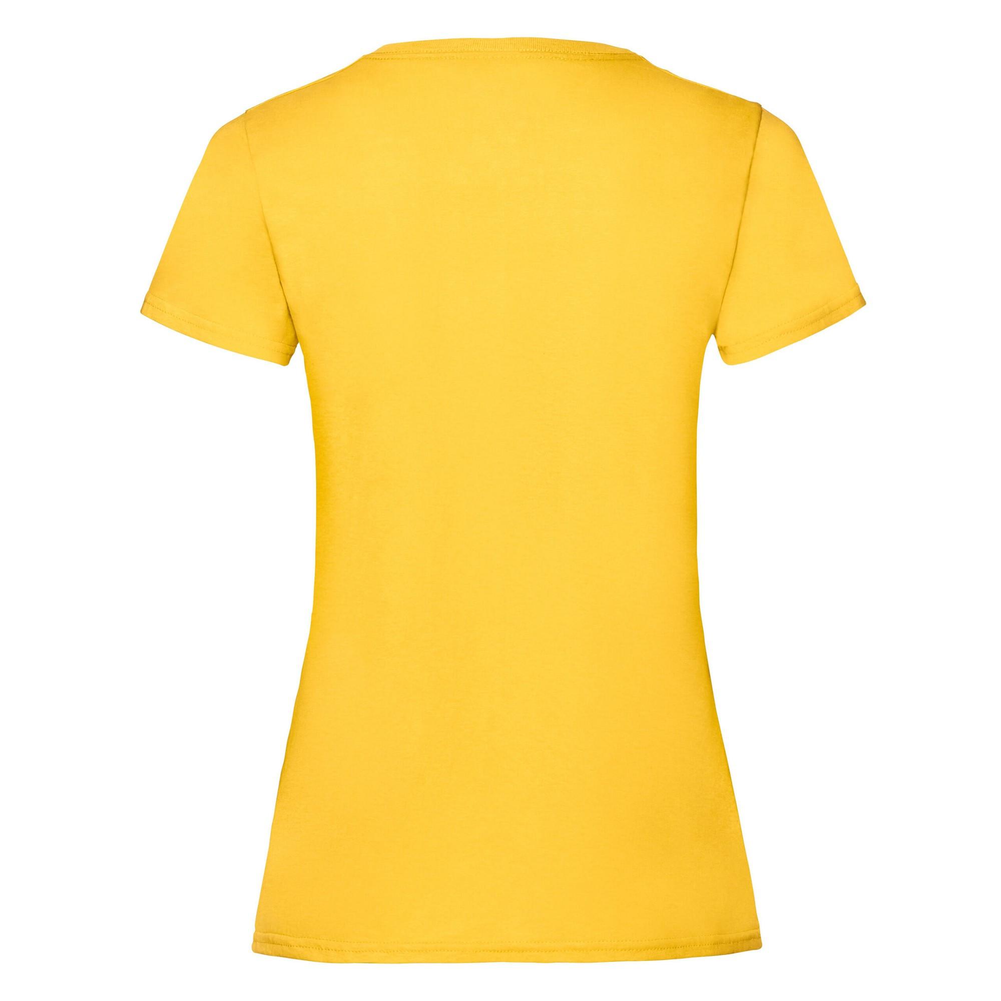 Fruit of the Loom Unifarbenes Kurzarm T-Shirt
