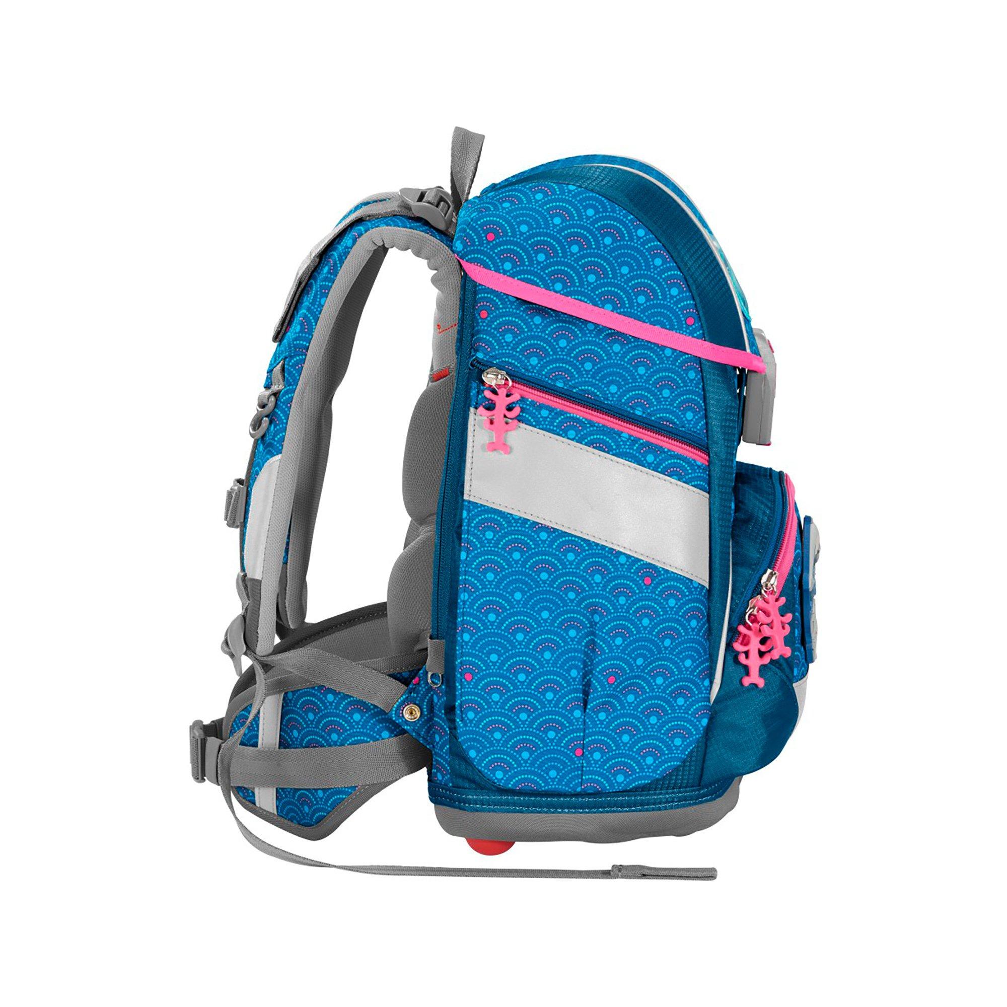 Step by Step Schulthek-Set, 6-teilig 2IN1 PLUS, Dolphin Pippa