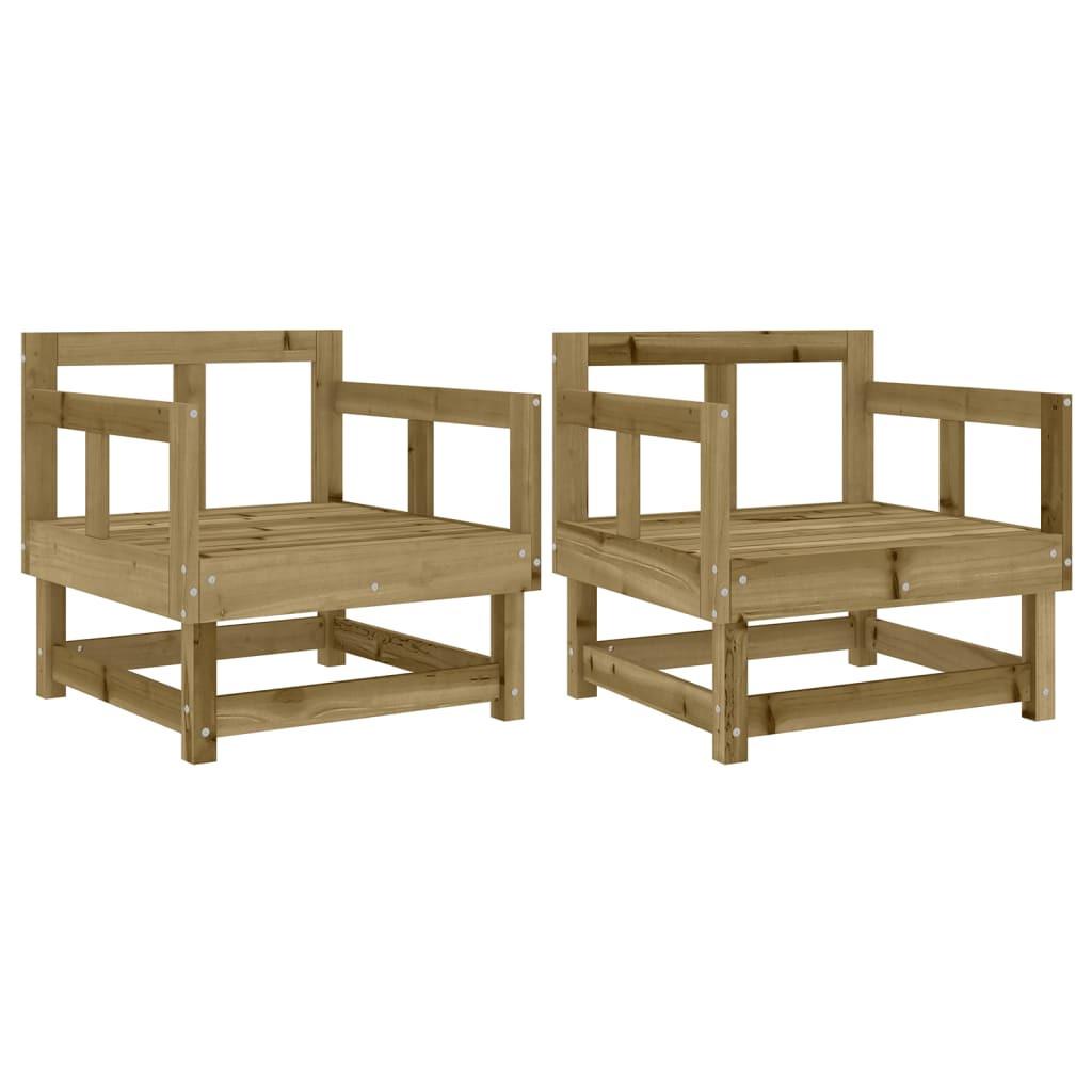 VidaXL Gartenstuhl imprägniertes kiefernholz