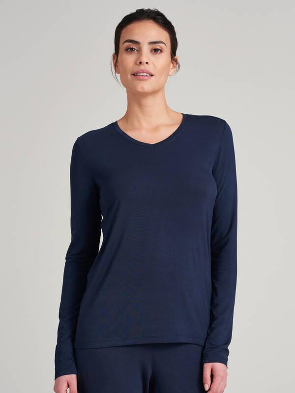 Schiesser Modal Lounge Langarmshirt