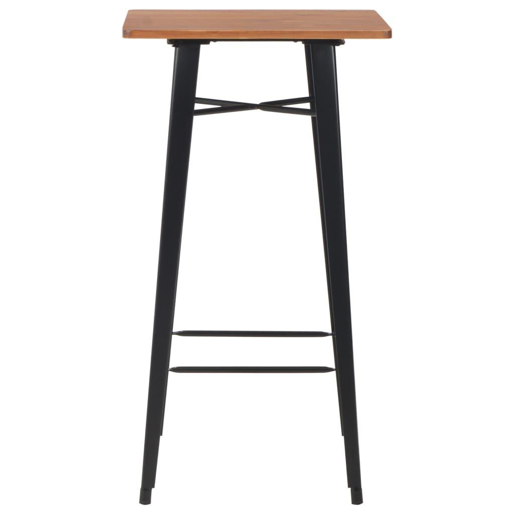 VidaXL Bartisch holz