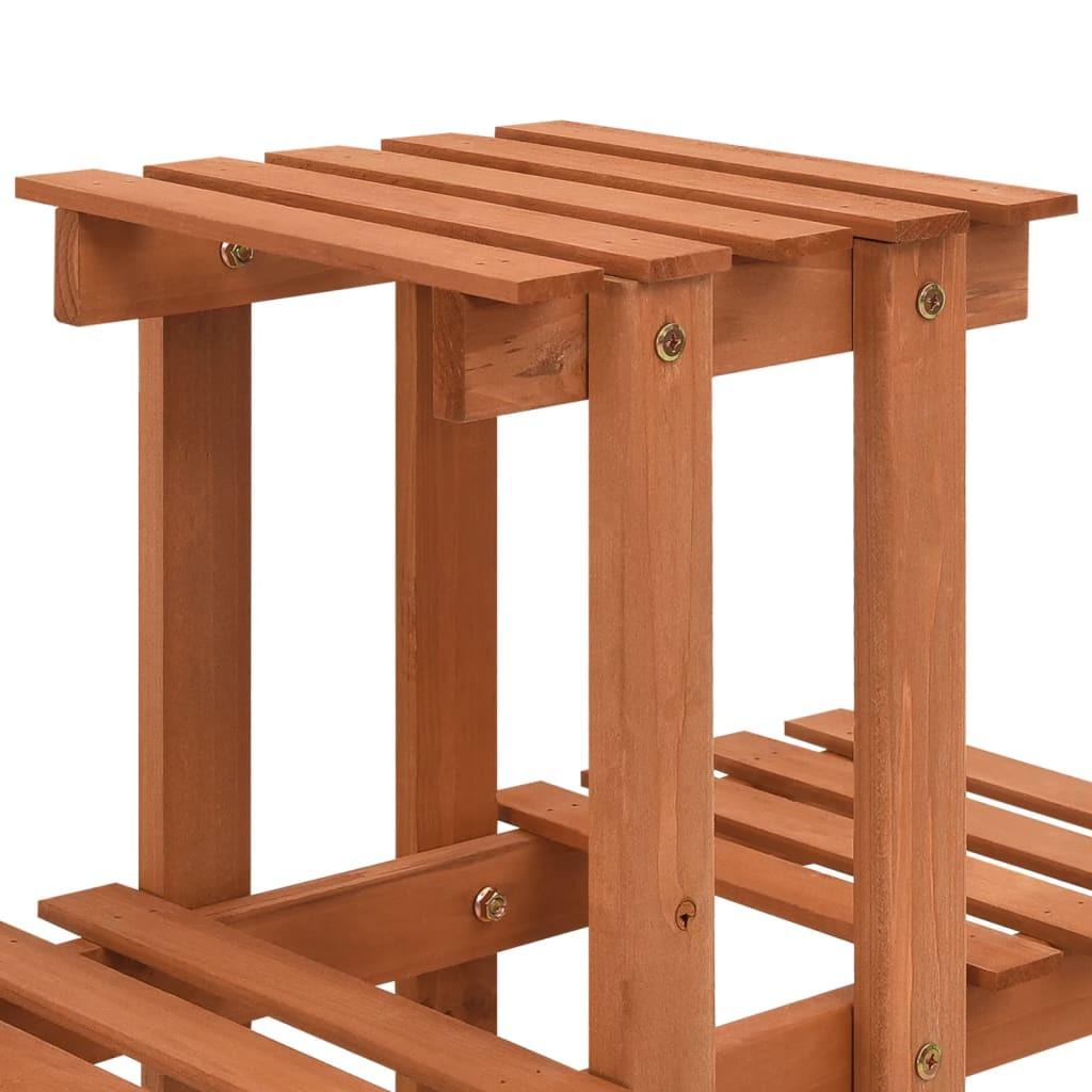 VidaXL Pflanzenständer holz