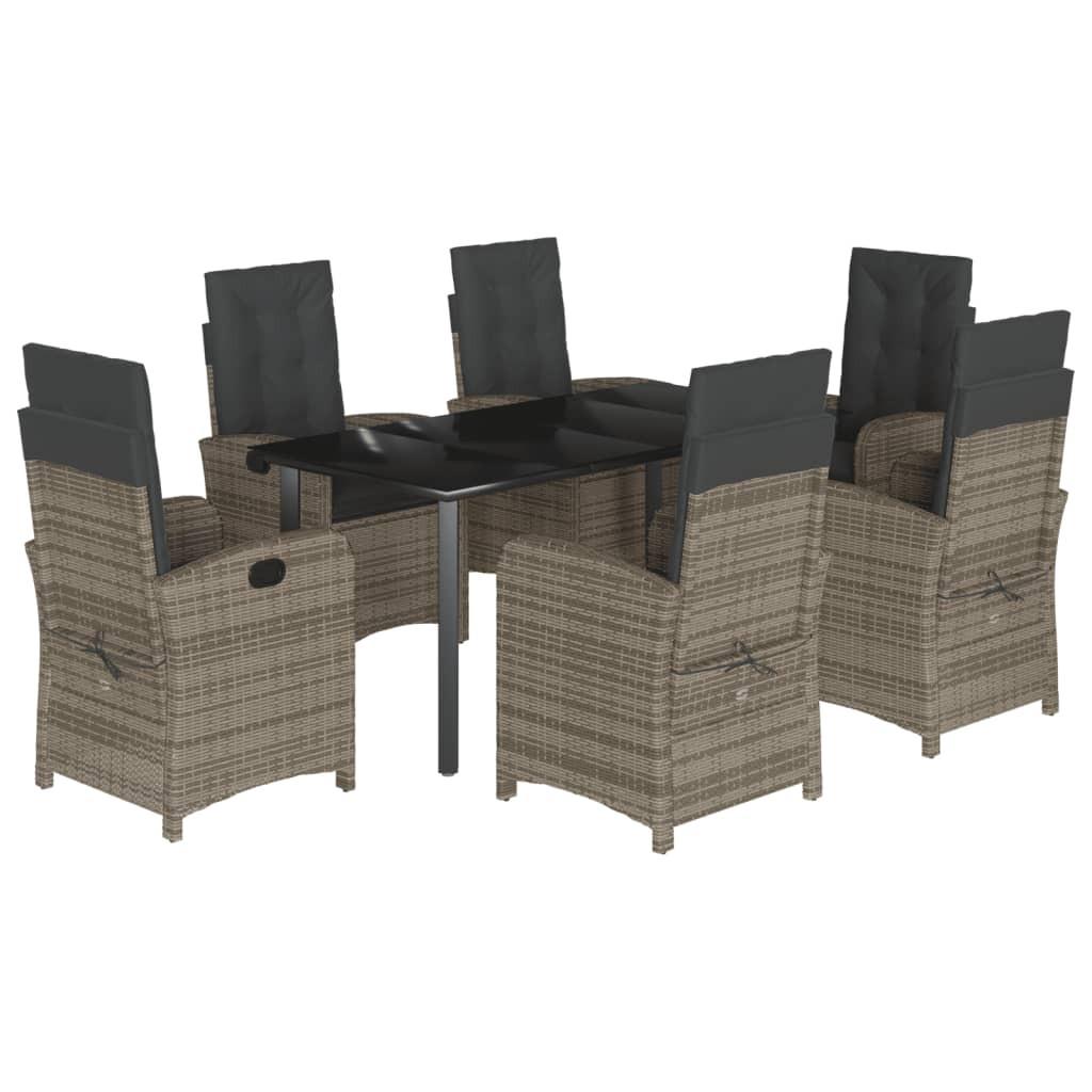 VidaXL Garten essgruppe poly-rattan
