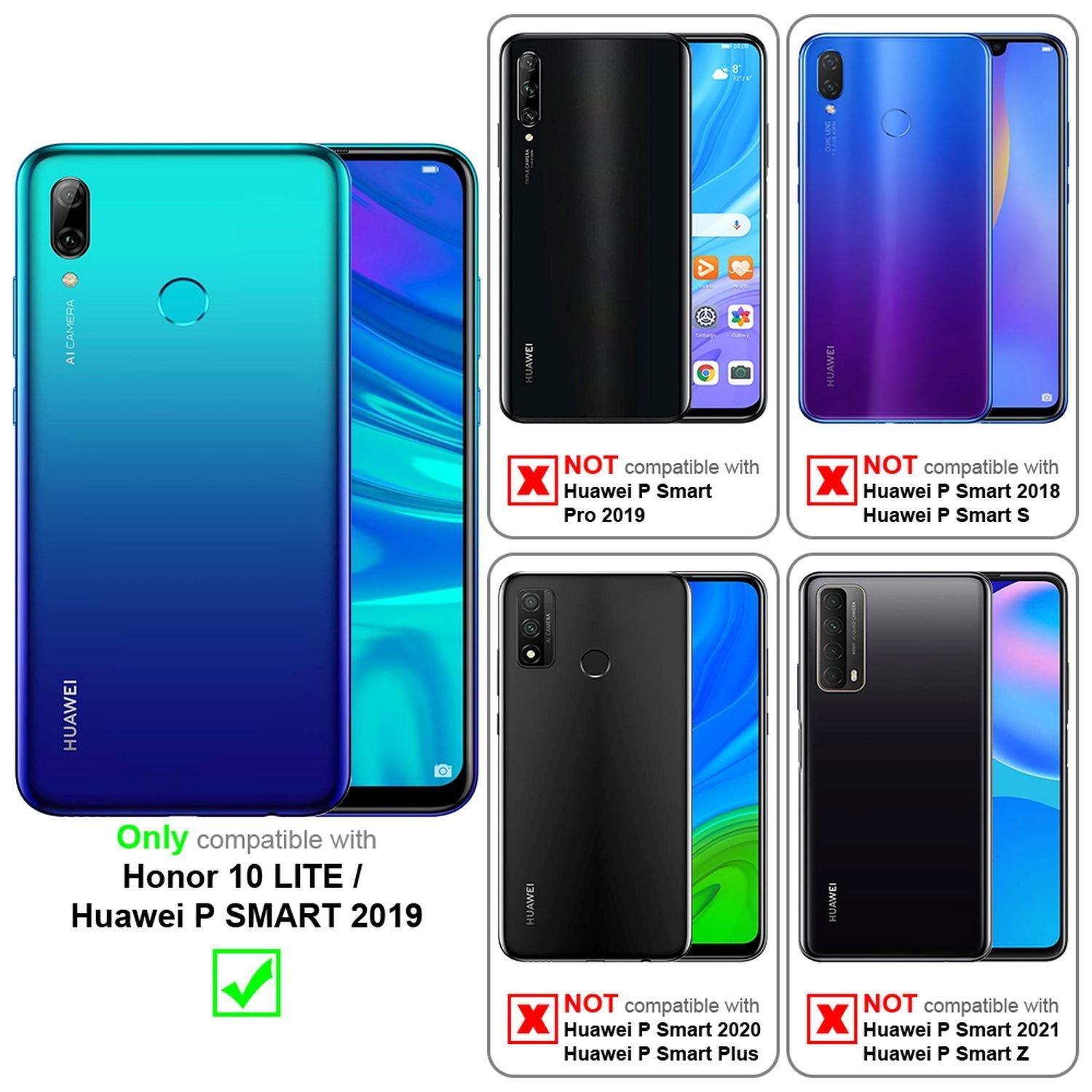 Cadorabo Hülle für Honor 10 LITE Huawei P SMART 2019 TPU Silikon Candy