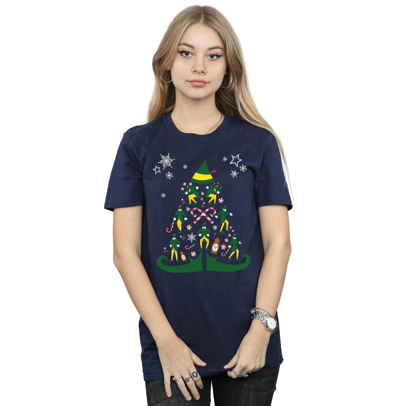 Elf Christmas Print T-Shirt