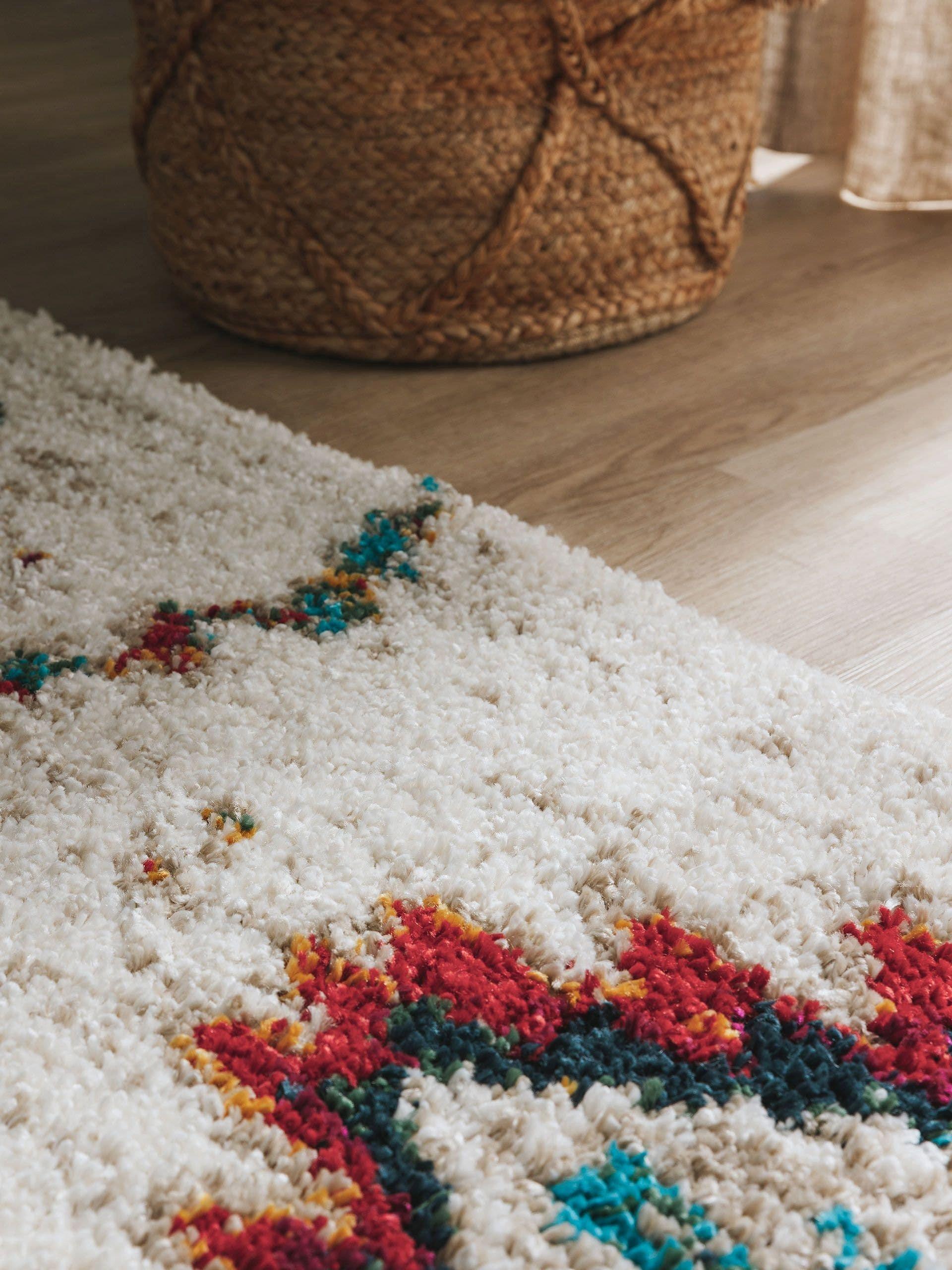 Benuta Hochflorteppich Gobi Beige