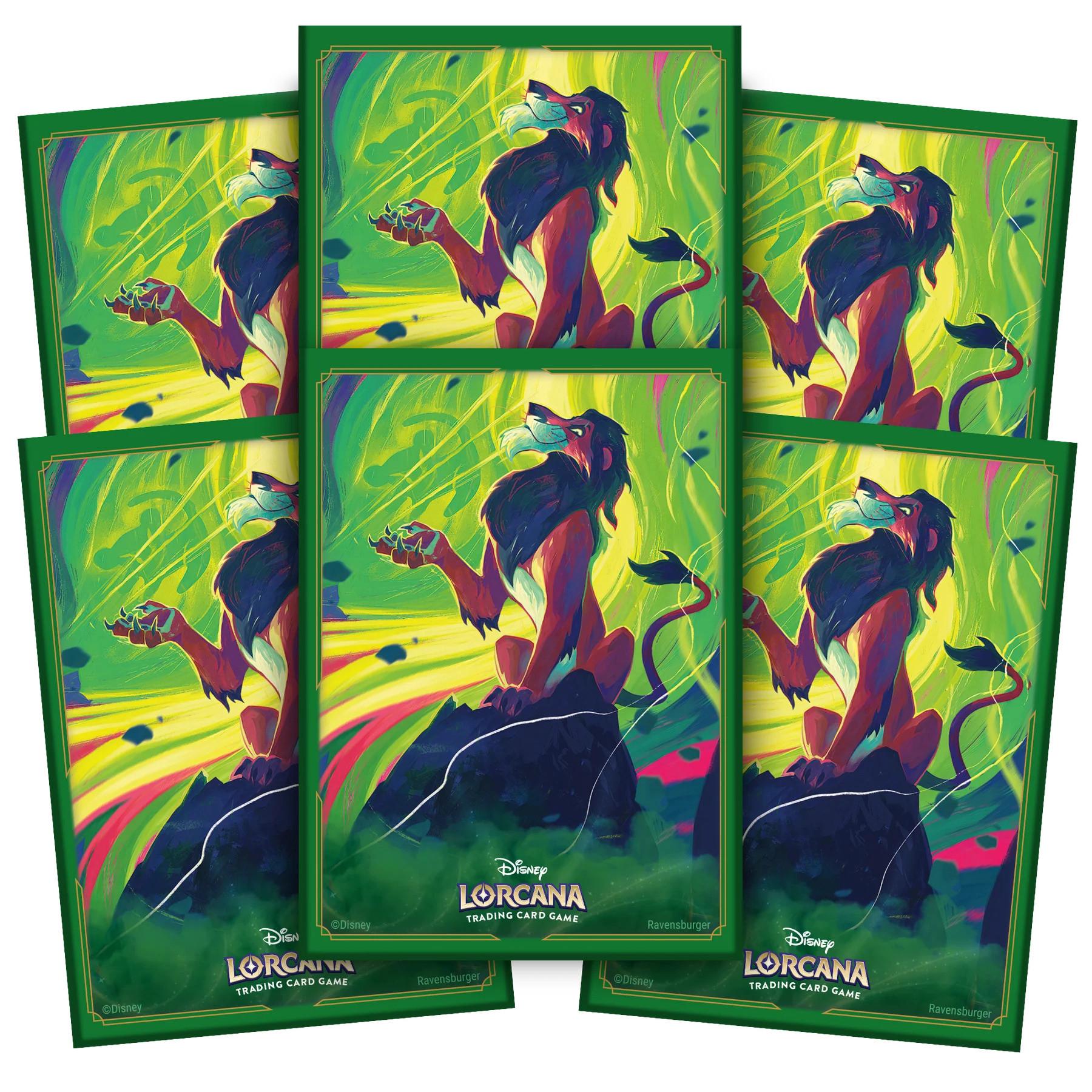 Ravensburger Disney Lorcana 6: Azurite Sea - Kartenhüllen