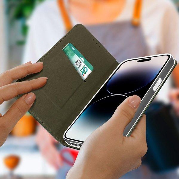Avizar Wallet Hülle iPhone 14 Pro Grün