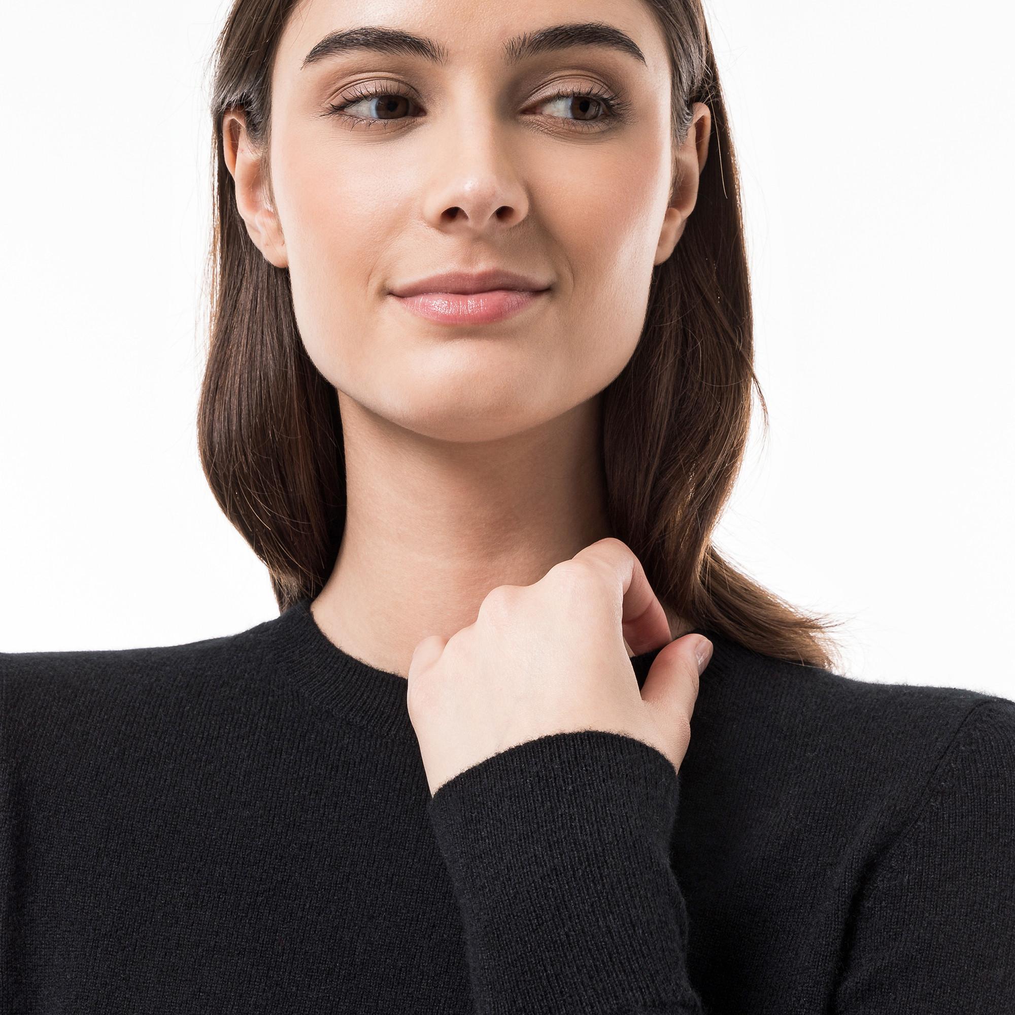 Manor Woman Bio-Cashmere Pullover, Rundhals
