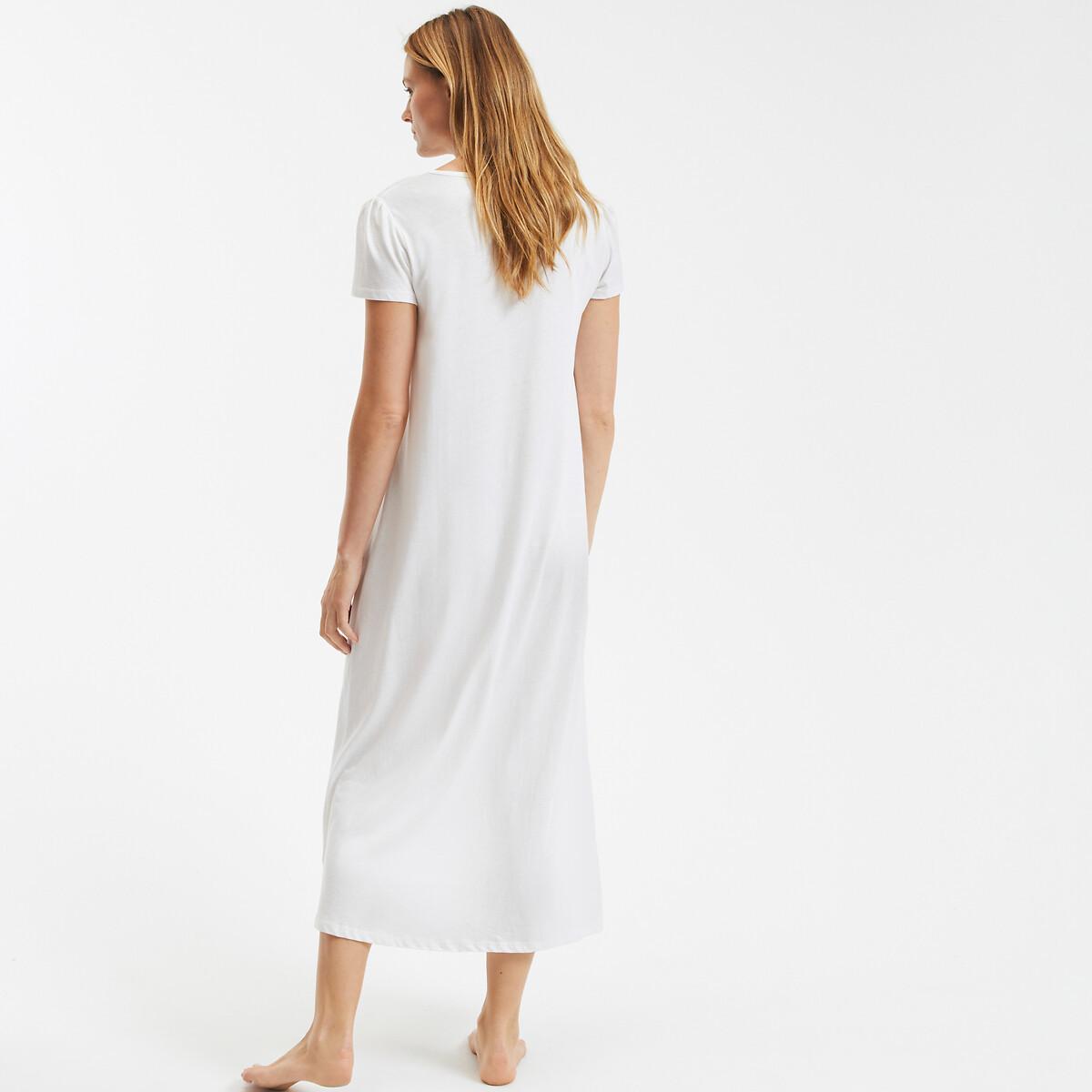 La Redoute Collections Nachthemd mit Spitze