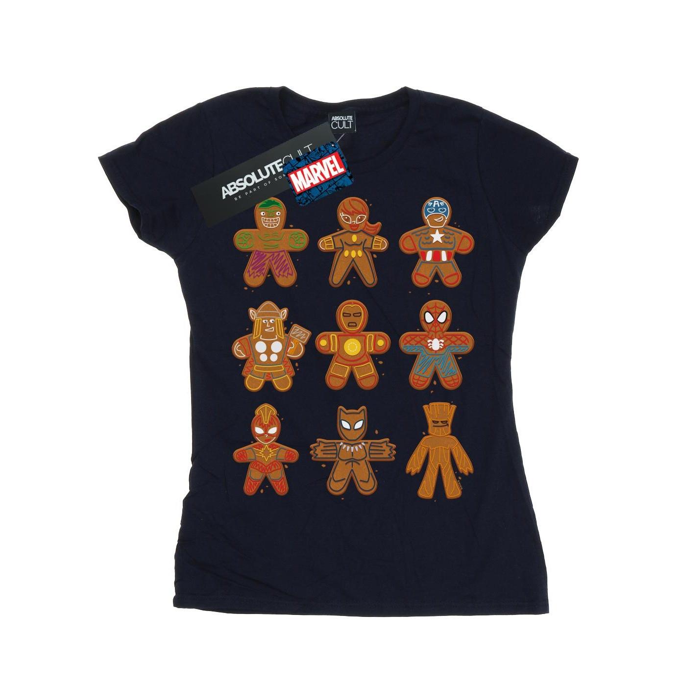 MARVEL Avengers Lebkuchen-Charakter T-Shirt