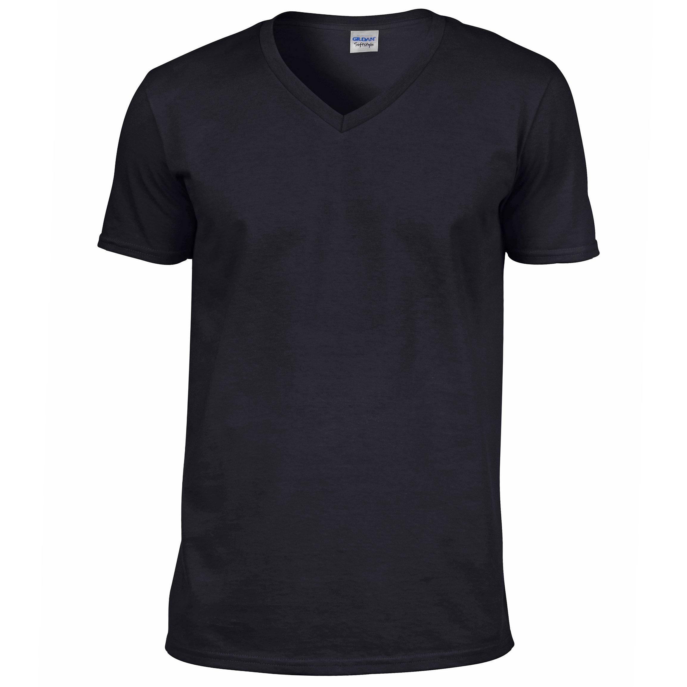 Gildan Soft Style V-Neck Kurzarm T-Shirt