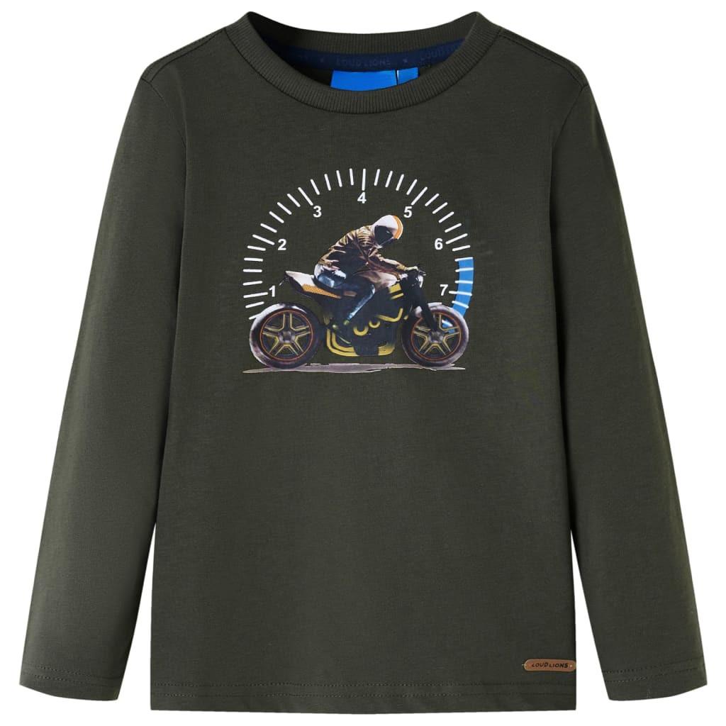VidaXL Kinder langarmshirt baumwolle