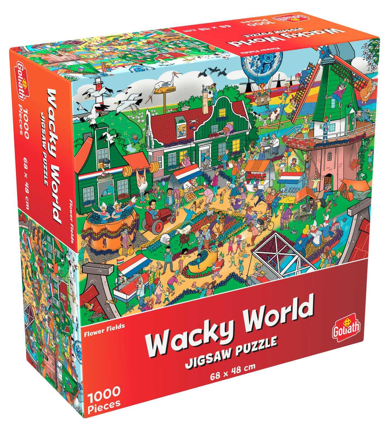 Wacky World Wacky World Blumenfelder 1000 Stk