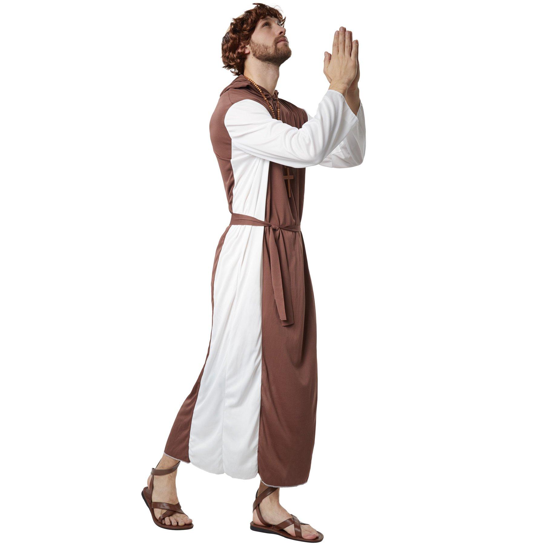 Tectake Herrenkostüm Frommer Klosterbruder