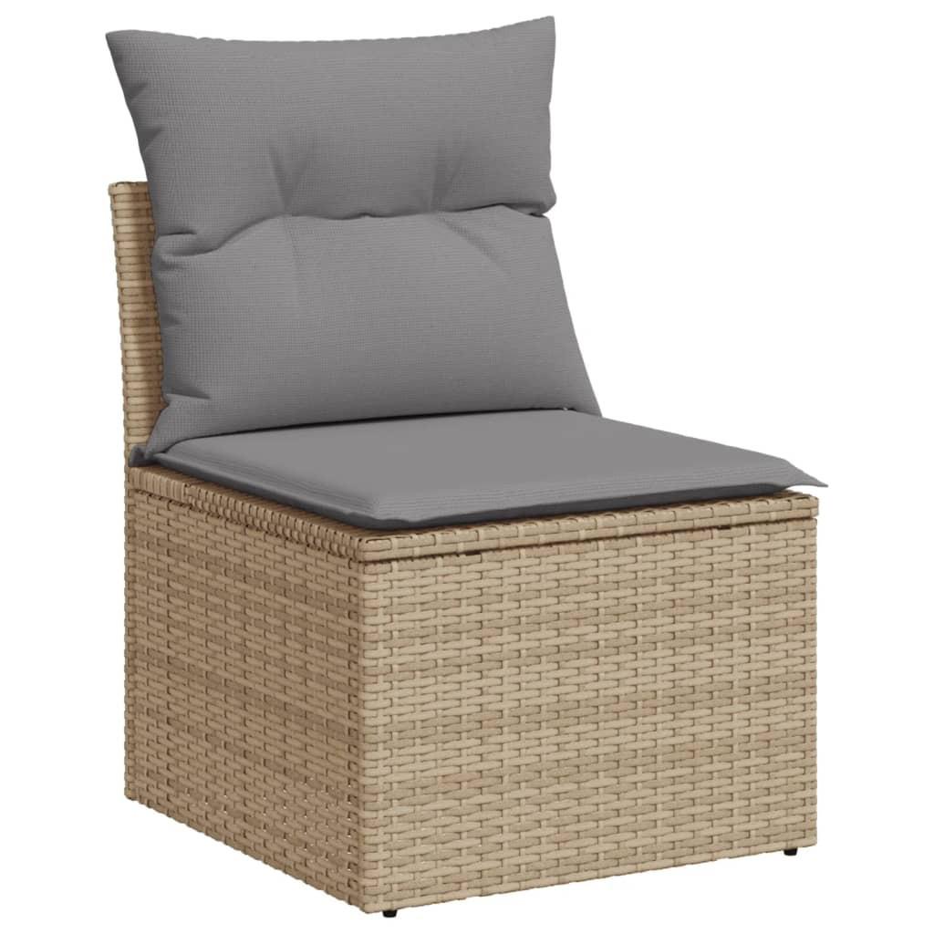 VidaXL Garten sofagarnitur poly-rattan