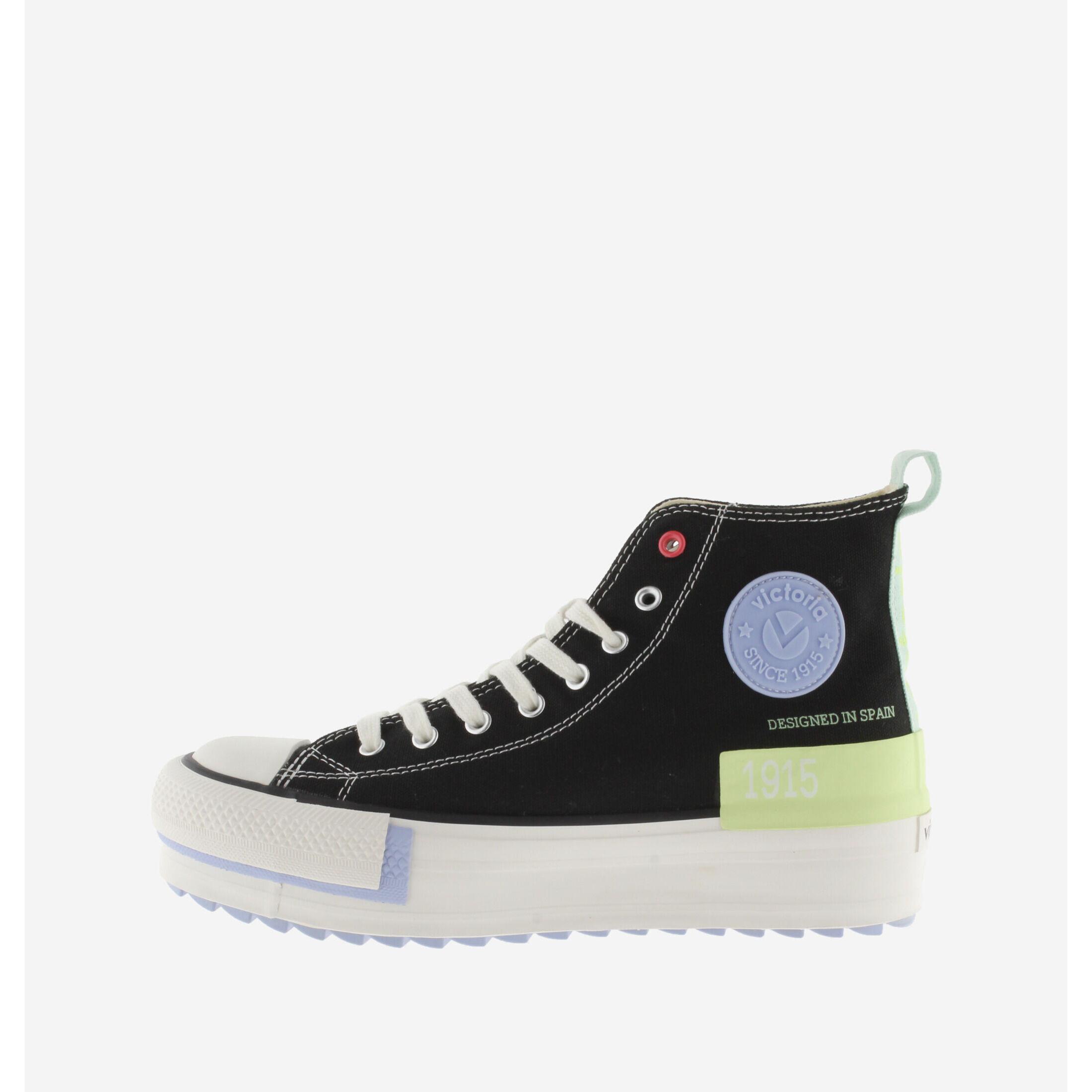 Victoria doppelte leinwand-sneakers für damen tribu