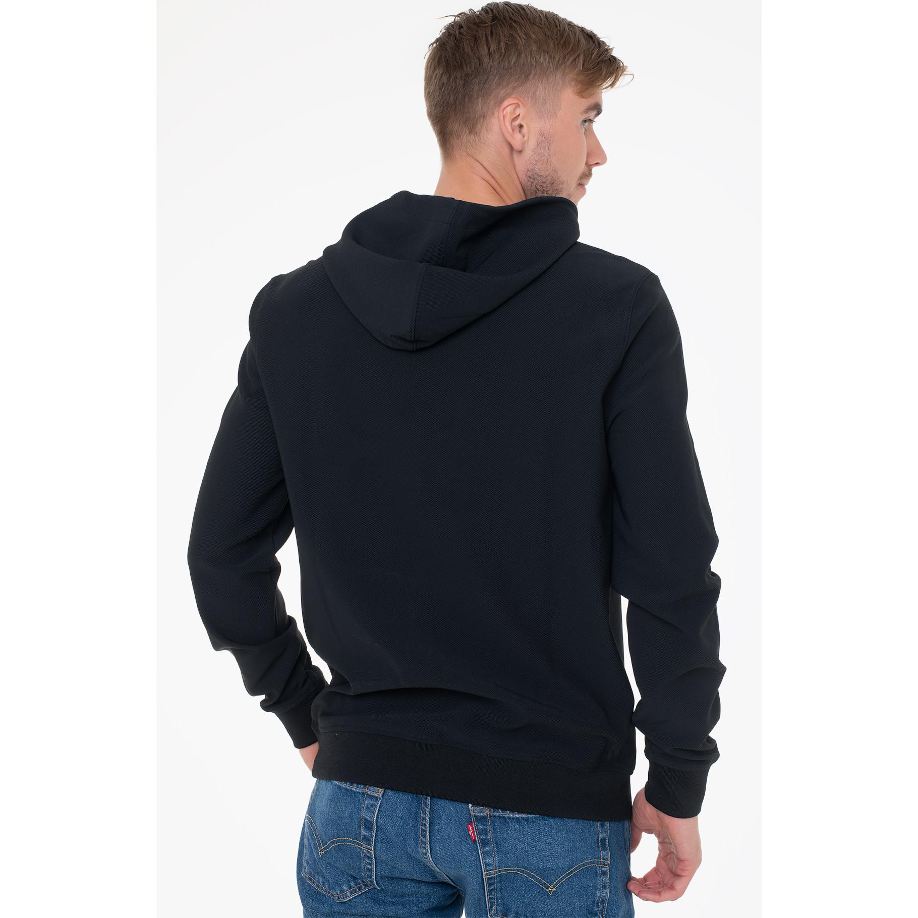 GUESS dehnbarer kapuzenpullover tech