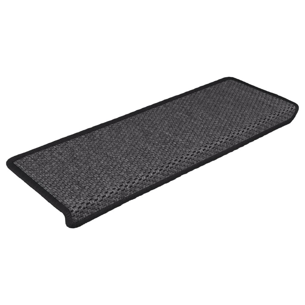 VidaXL Treppenmatten selbstklebend 15 stk. gewebe