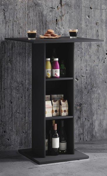 VCM Holz Bartisch Tresen Stehtisch Bistrotisch Bartresen hoher Tisch Standos