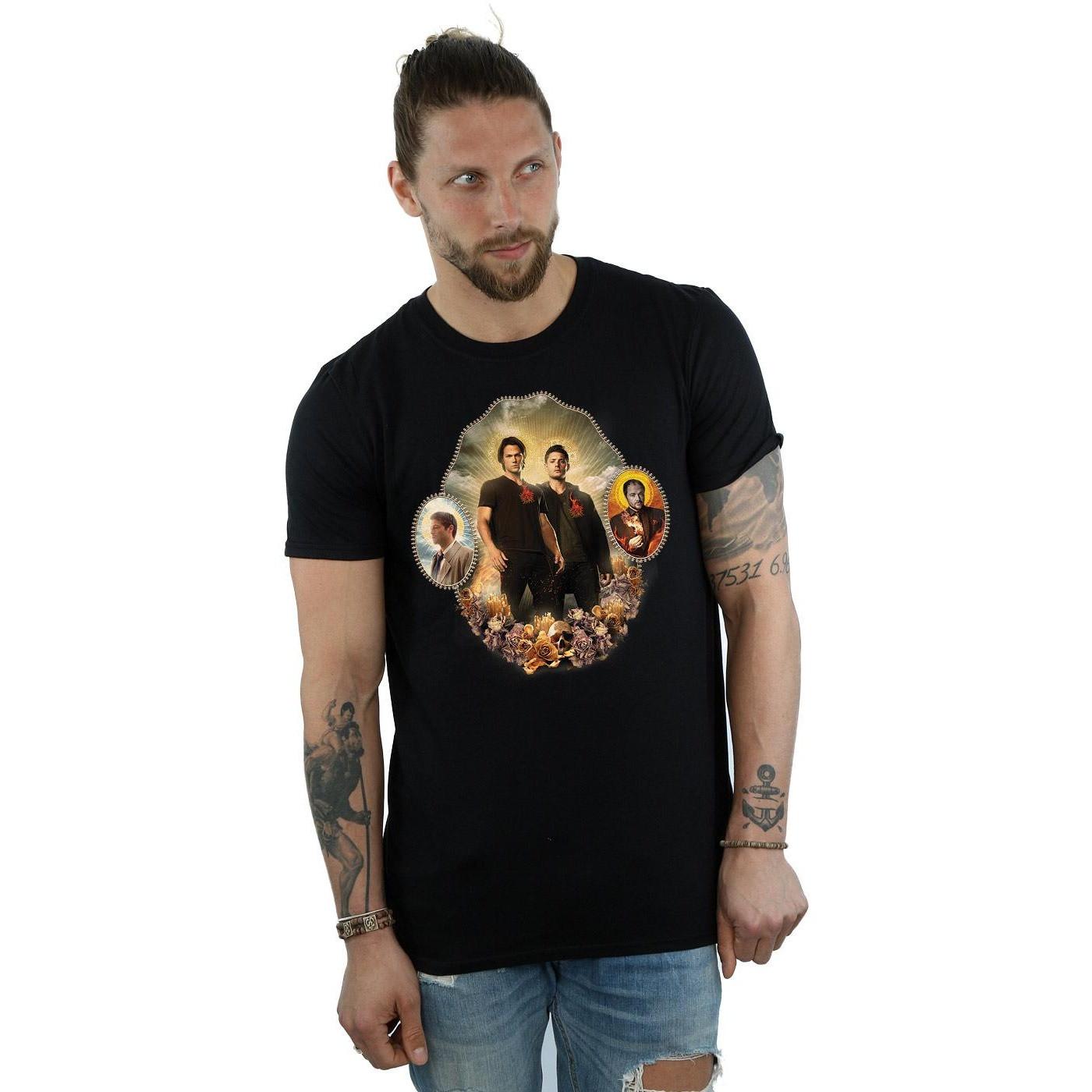 Supernatural Floral Frame T-Shirt