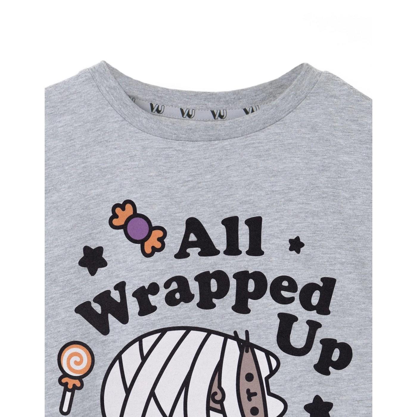 PUSHEEN Halloween Mummy TShirt