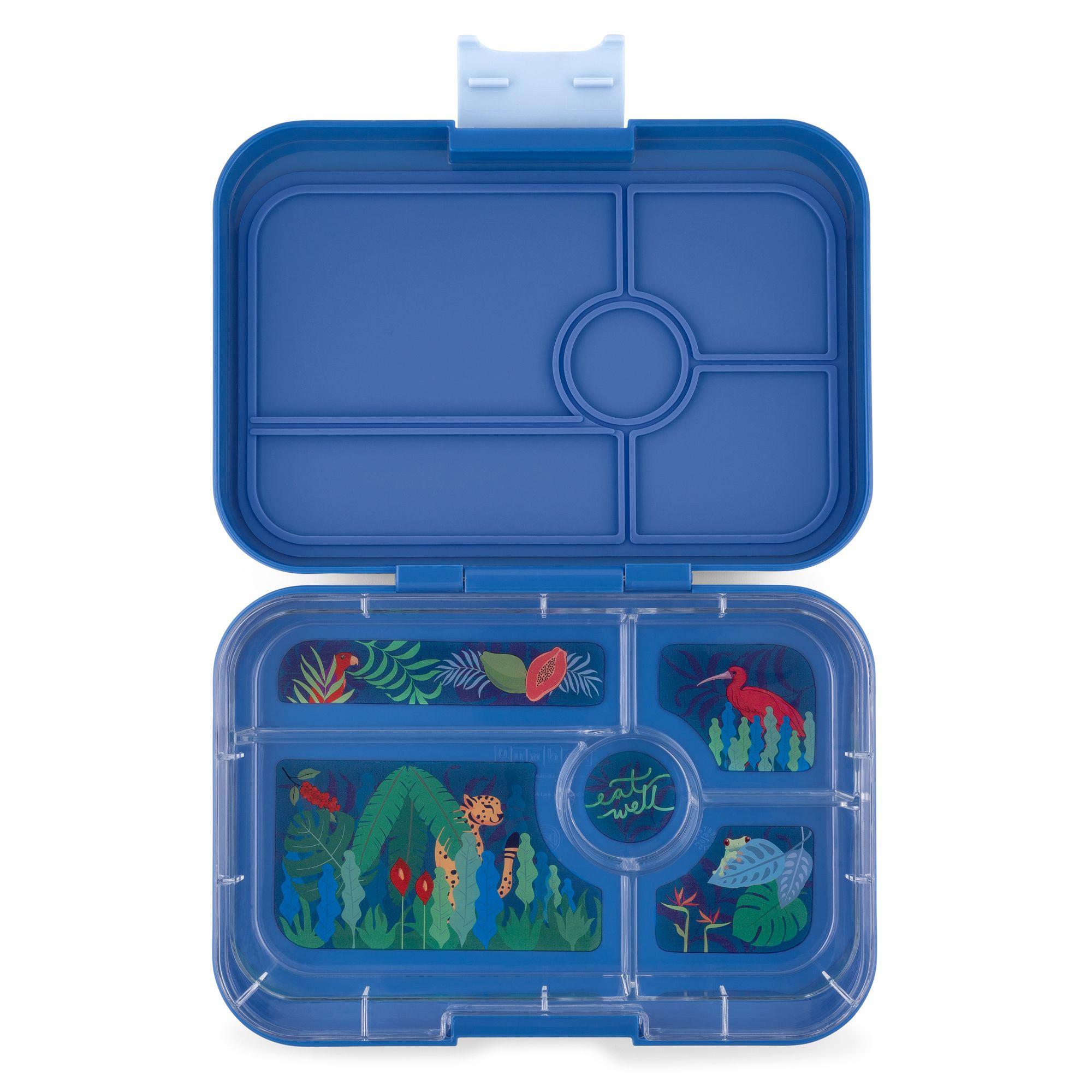 Yumbox Yumbox Tapas XL 5C True Blue Jungle Znüni Lunchbox