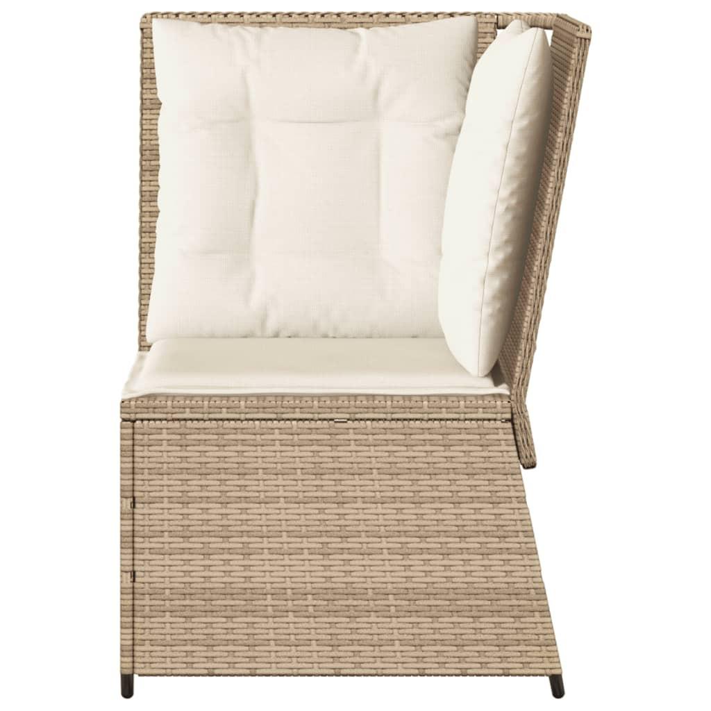 VidaXL Gartensofa poly-rattan