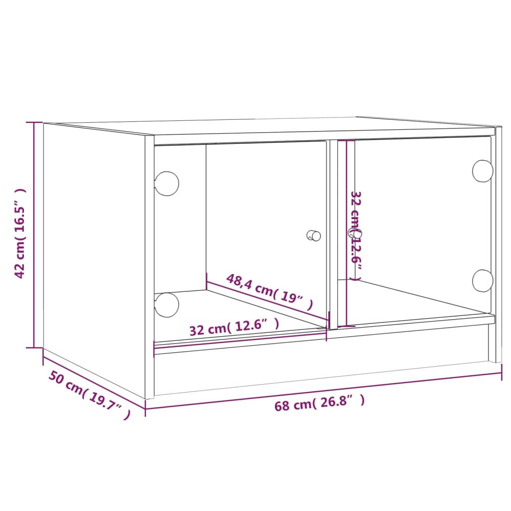 VidaXL Couchtisch holzwerkstoff