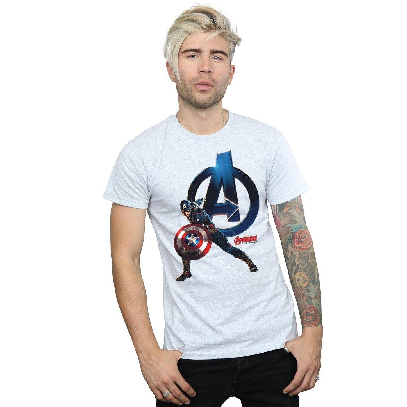MARVEL The Avengers Captain America Age of Ultron T-Shirt