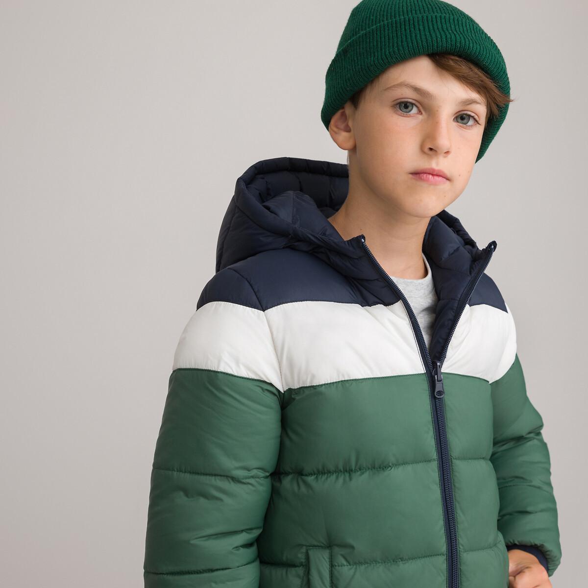 La Redoute Collections Wendbare Winter-Steppjacke mit Kapuze