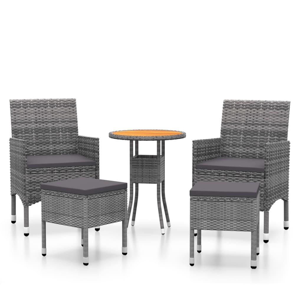 VidaXL Garten-lounge-set poly-rattan