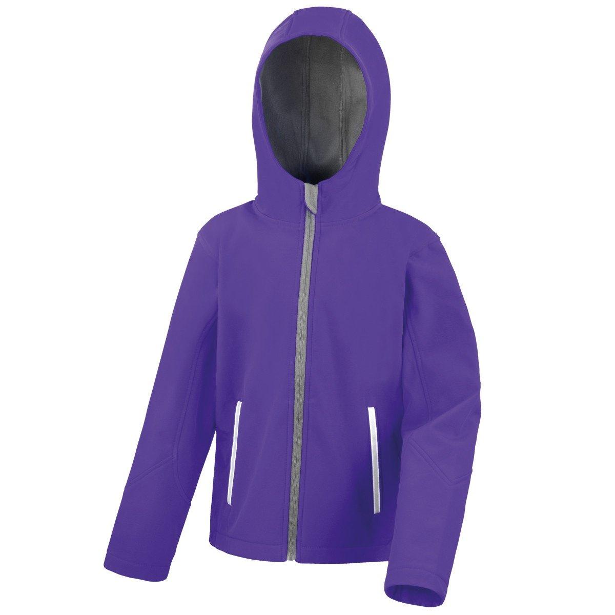 Result Core Junior SoftshellJacke mit Kapuze